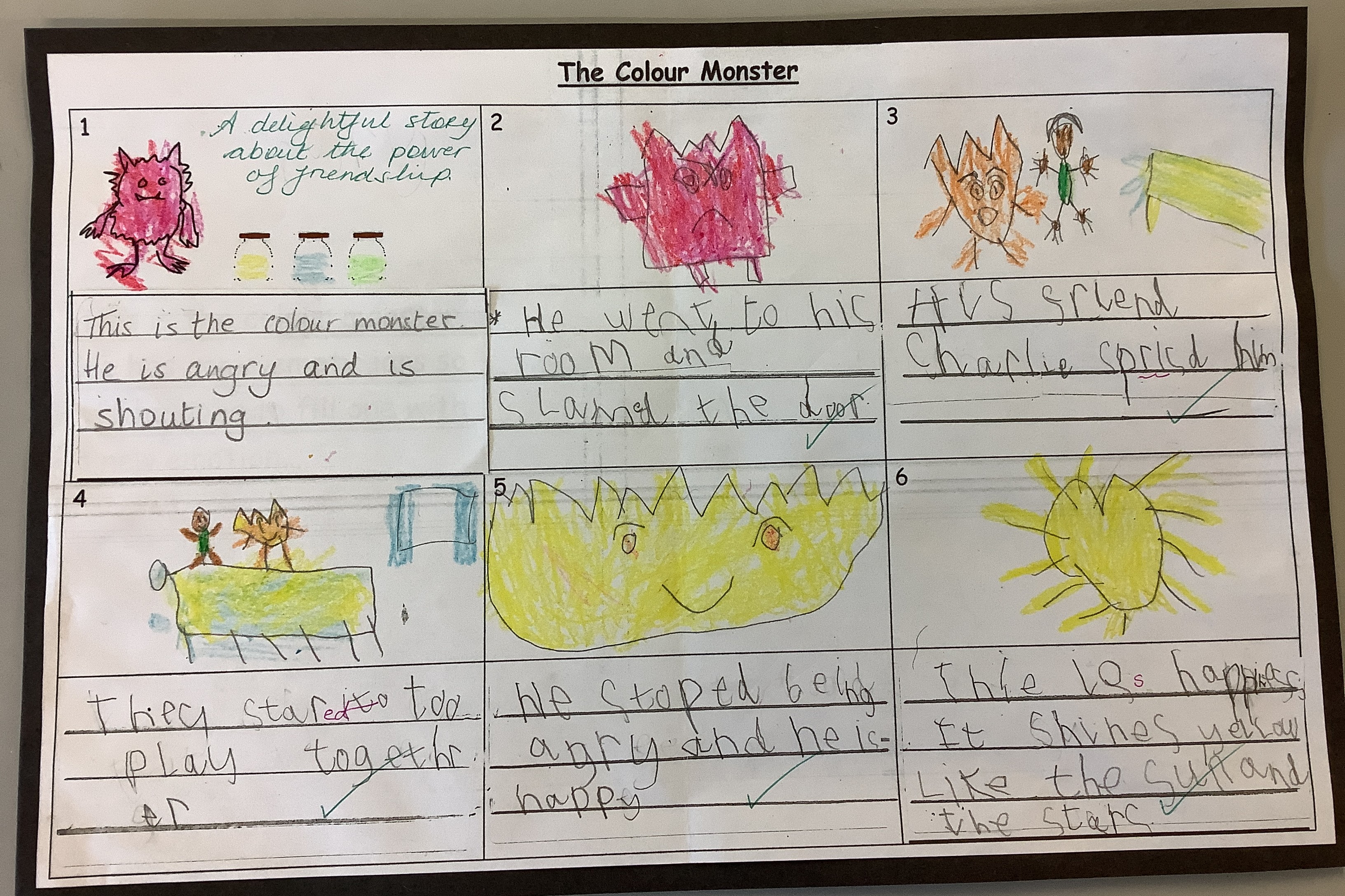 Year 3 Comic Strip Story